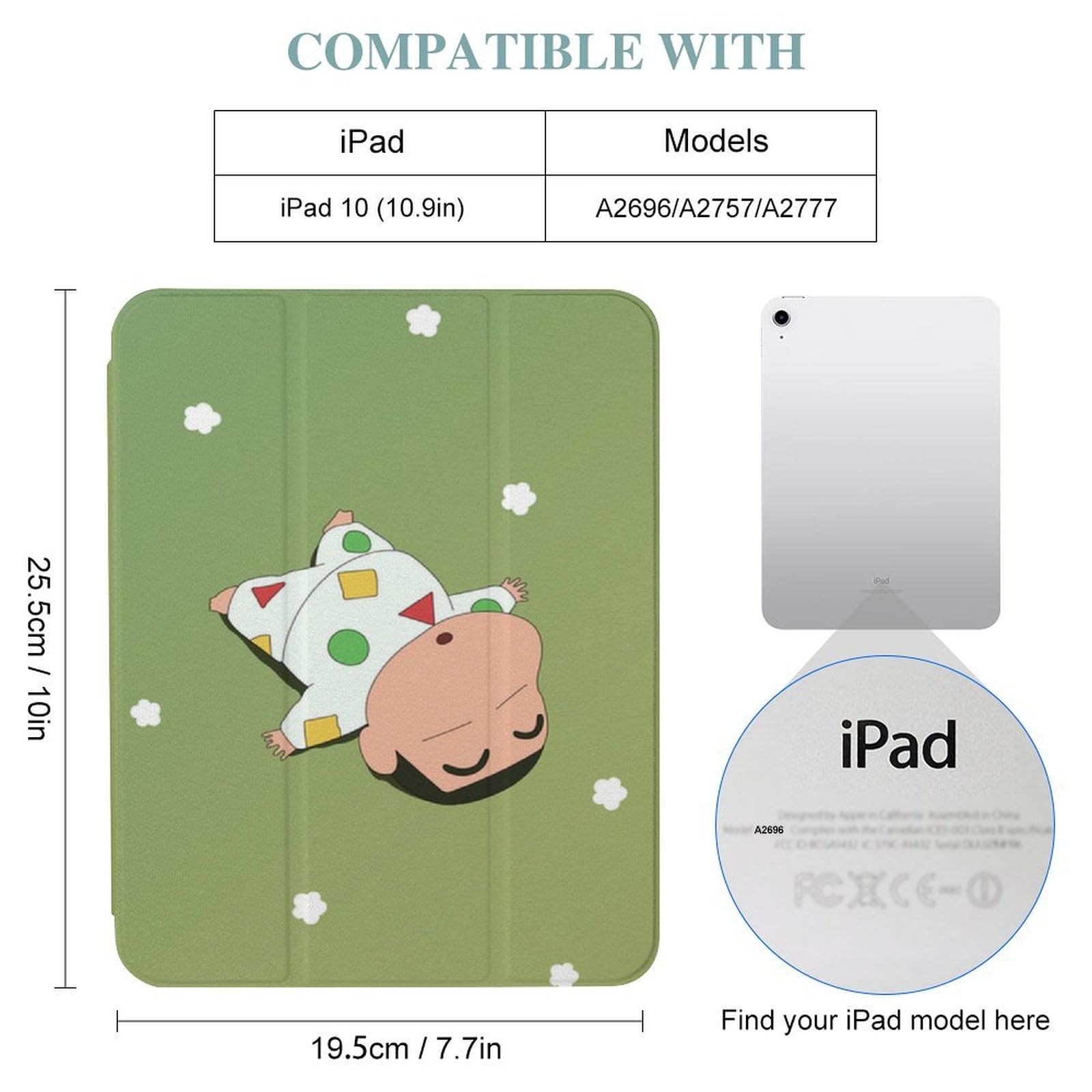 Amazon.co.jp: クレヨンしんちゃん ipad ケース iPad 10 ケース