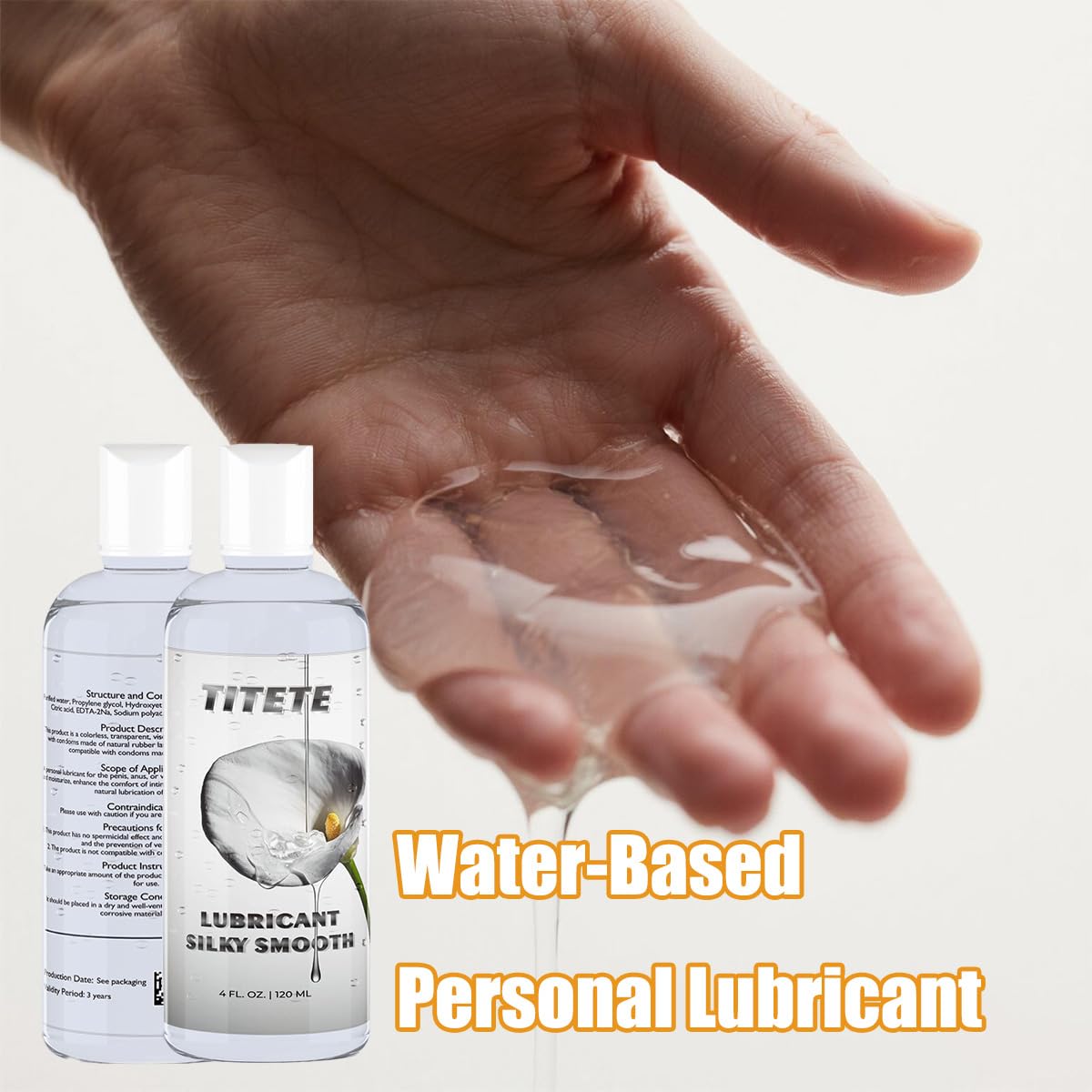 Amazon.com: Water Based Lube 4 FL OZ Ounce Premium Personal Lubricant for  Women and Man,Couple Products Enhance Intimate Experience, Travel Size,  Non-Staining, Easy Clean-Up : Health & Household