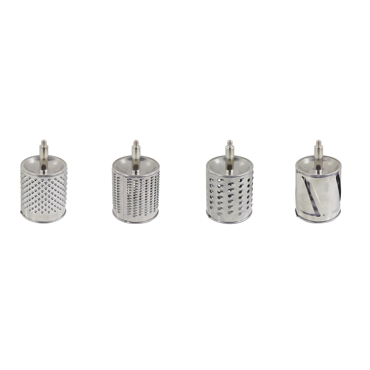 Râpe inox 4 tambours - fixation ventouse