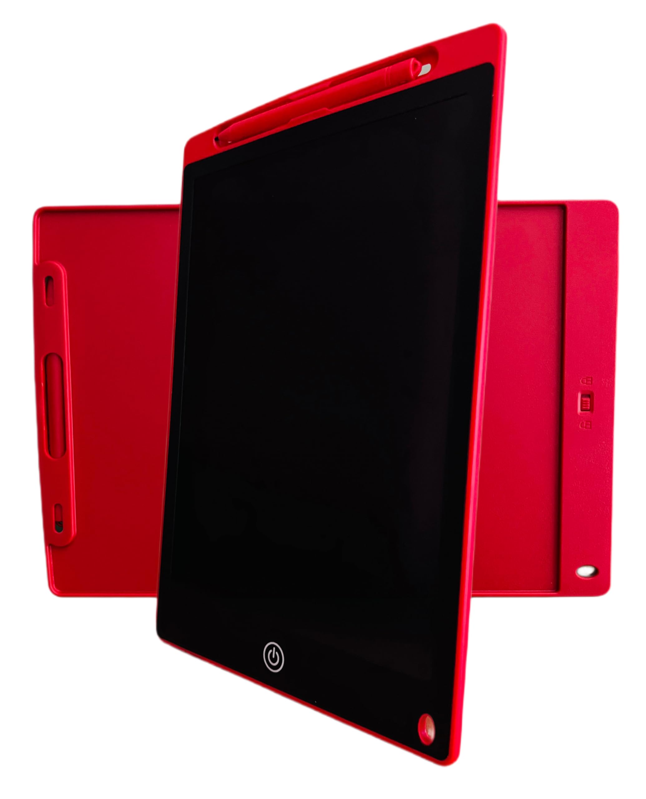 Kesoul Magical LCD Writing Tablet Pad with Stylus Pen (12 Inch, Red)
