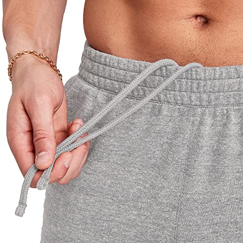 Hanes Men's Originals French Terry Joggers, Lightweight Sweatpants with Pockets, 30" Inseam, Concrete PE Heather, Medium 5