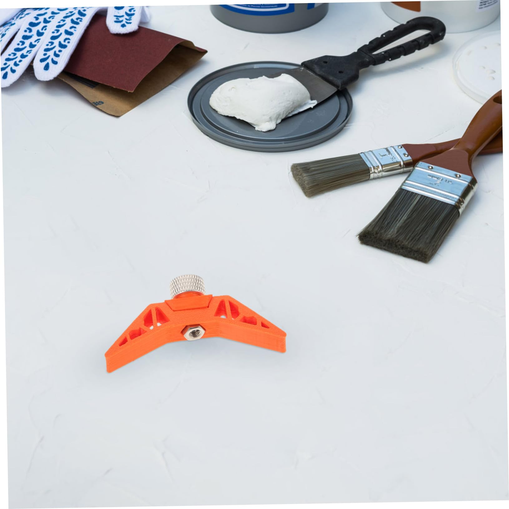 SHINEOFI 4 Pezzi Levigatura Manuale Multifunzionale per Cartongesso Utensile Portatile per Levigatura Superfici Piane e Curve Design Ergonomico per Utilizzo Facile e Veloce