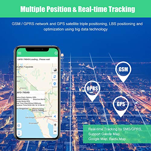 GPS Pet Tracker, Real-Time Locater & Activity Monitor, Cat Dog Tracking Device with Unlimited Range - Thumbnail 5