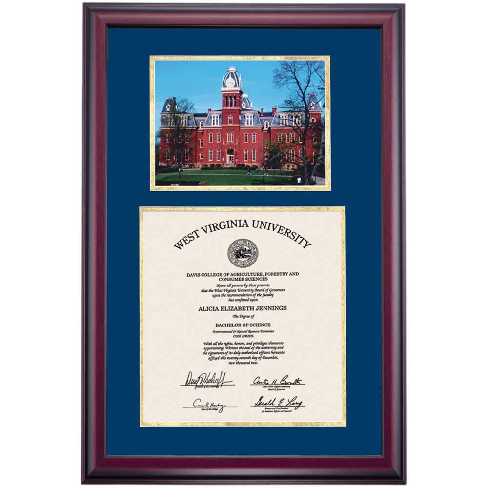 Buy OCM DiplomaDisplay Premier Frame for West Virginia University WVU