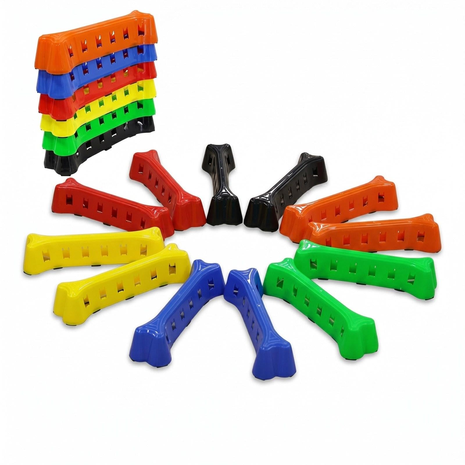 Lot de 6 Pierres D'équilibre pour Enfants, équipement D'entraînement et Jouet Sensoriel.