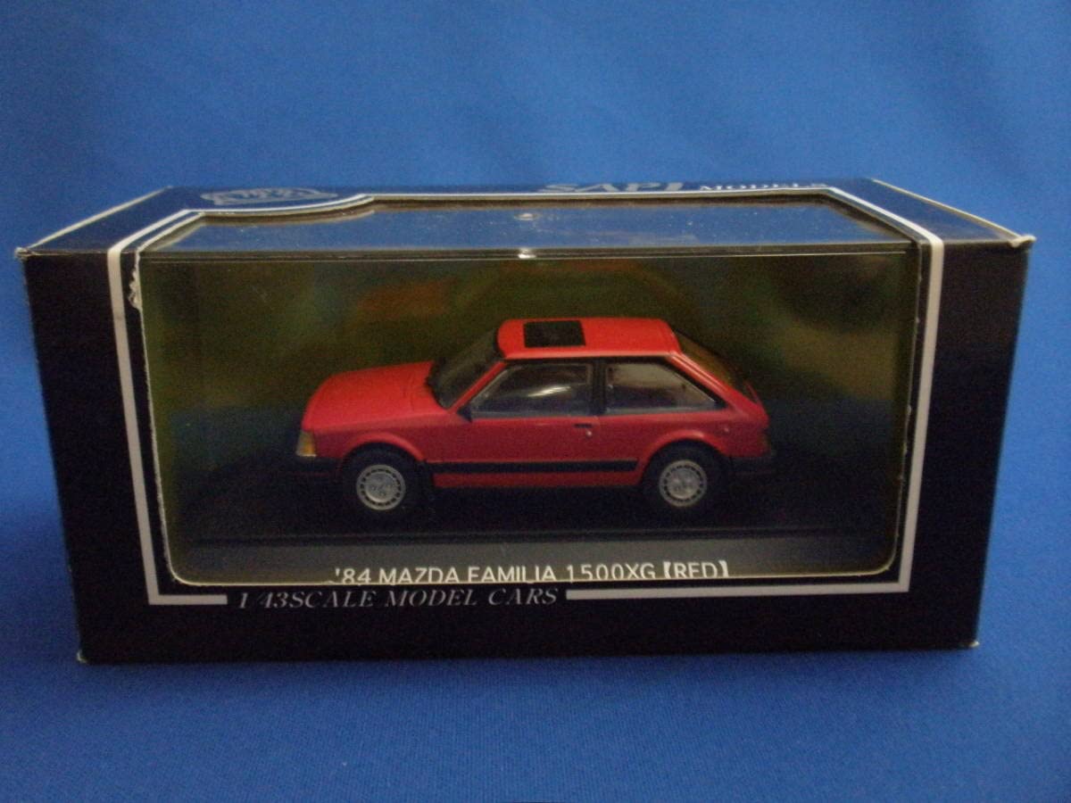 Amazon | サピ SAPI 1/43 マツダ ファミリア XG 1984 レッド