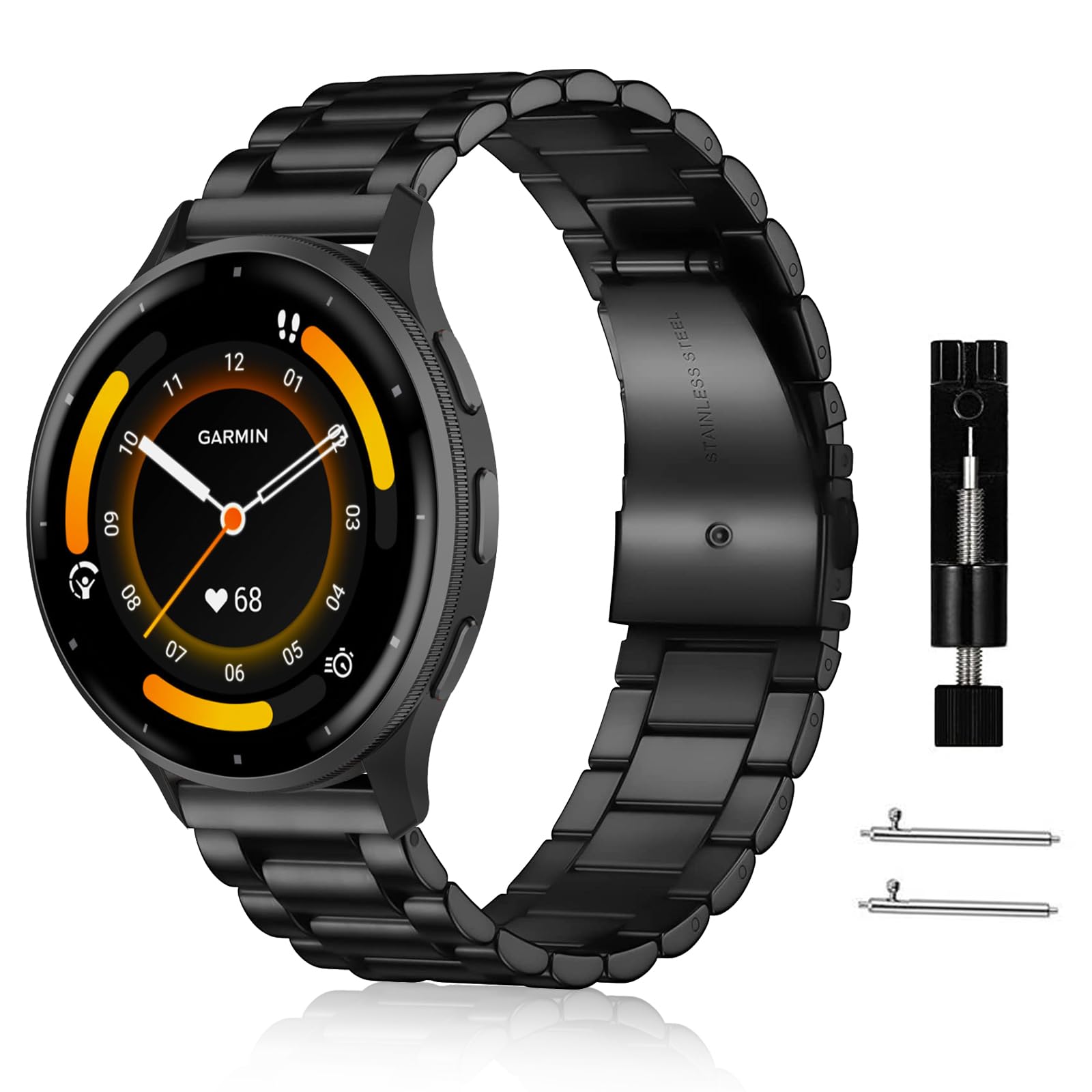 Amazon.co.jp: [RoSoki] 22mm バンド Garmin Venu 4 45mm /Venu 3 45mm