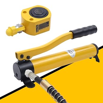 20 Ton Porta Power Hydraulic Jack Air Pump CP-180 Manual Hydraulic Hand Pump, Industrial Mini Hydraulic Cylinder Jack Single Acting for Machinery Shipbuilding