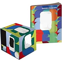 2026 World Cup Sticker Collection Box with Sticker Collection Book, Includes 50 Stickers Packs, Tournament World Cup Trading Stickers | Collect,Fan Souvenir and Gift