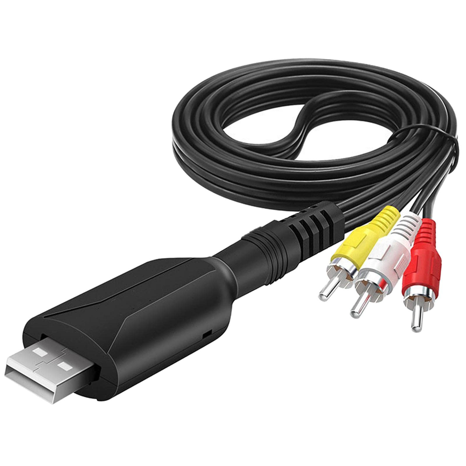 Portable USB 2.0 Video Audio Capture Card Plug and Play Device for Computer Consumer Electronics | TV Video & Home Audio | TV Video & Audio Accessories | Video Cables & Interconnects-image-48