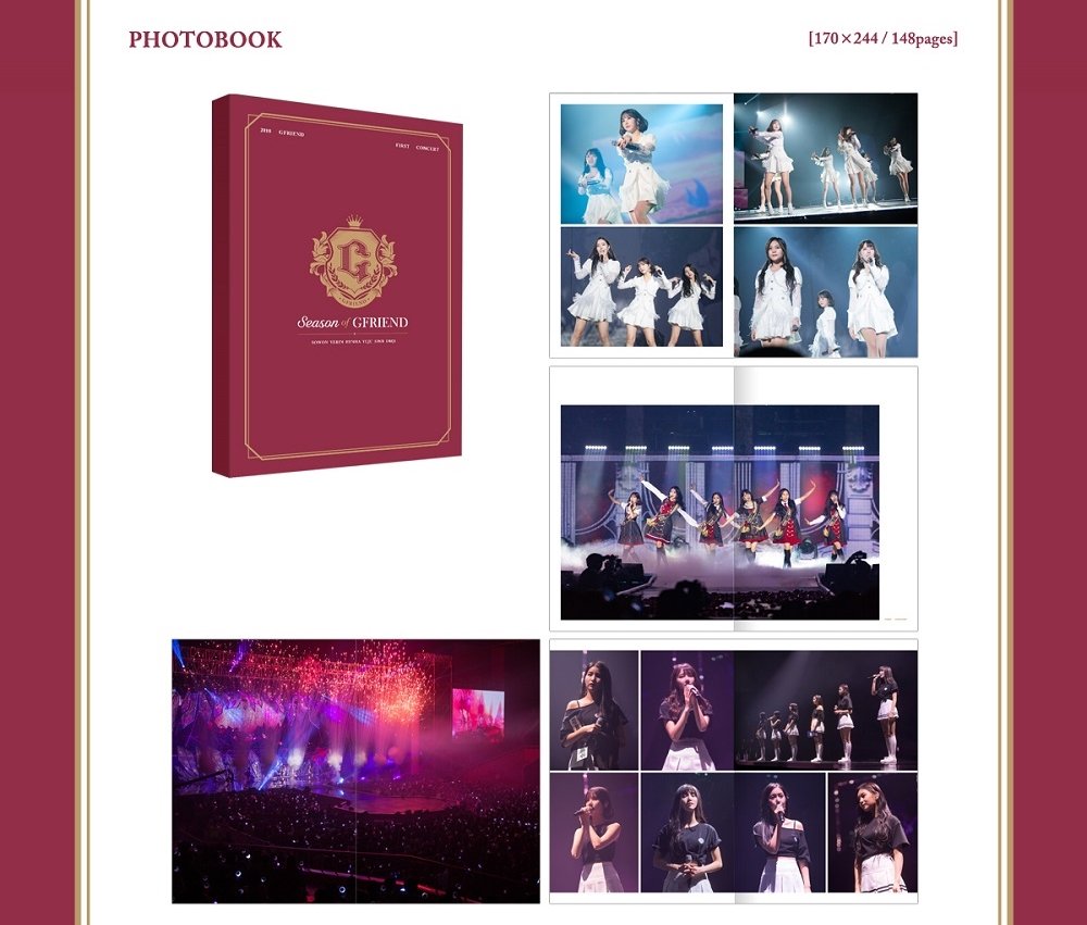 Amazon.com: Source Music 2018 GFRIEND First Concert Season of 