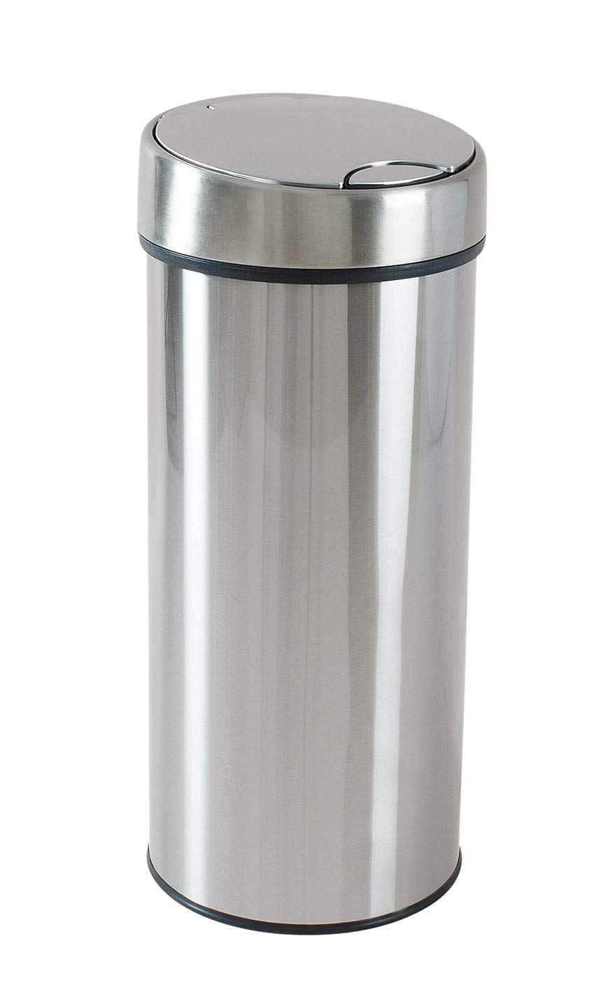 Buy Addis 40 litre Round Press Top Kitchen Bin with Fingerprint proof