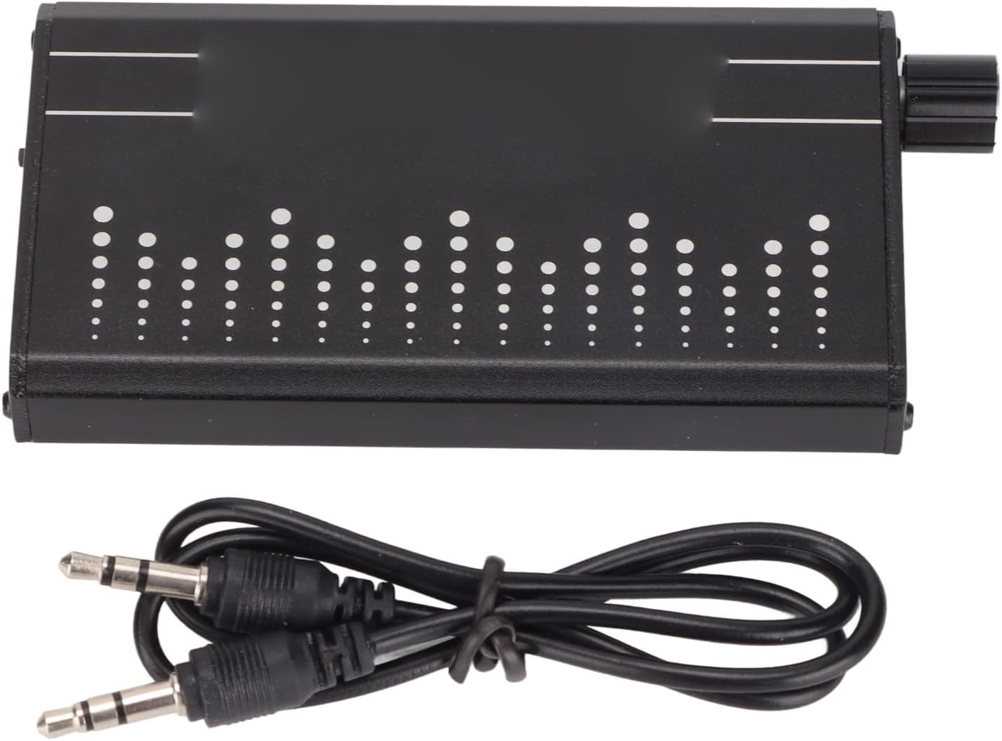         ASHATA Headphone Amplifier,Portable 3.5mm Cable Input Out Two Stage Gain Switch Headphone Amplifier,3.5mm Audio Rechargeble HiFi Earphone Amps for MP3, MP4,Mobile Phones,Computers       