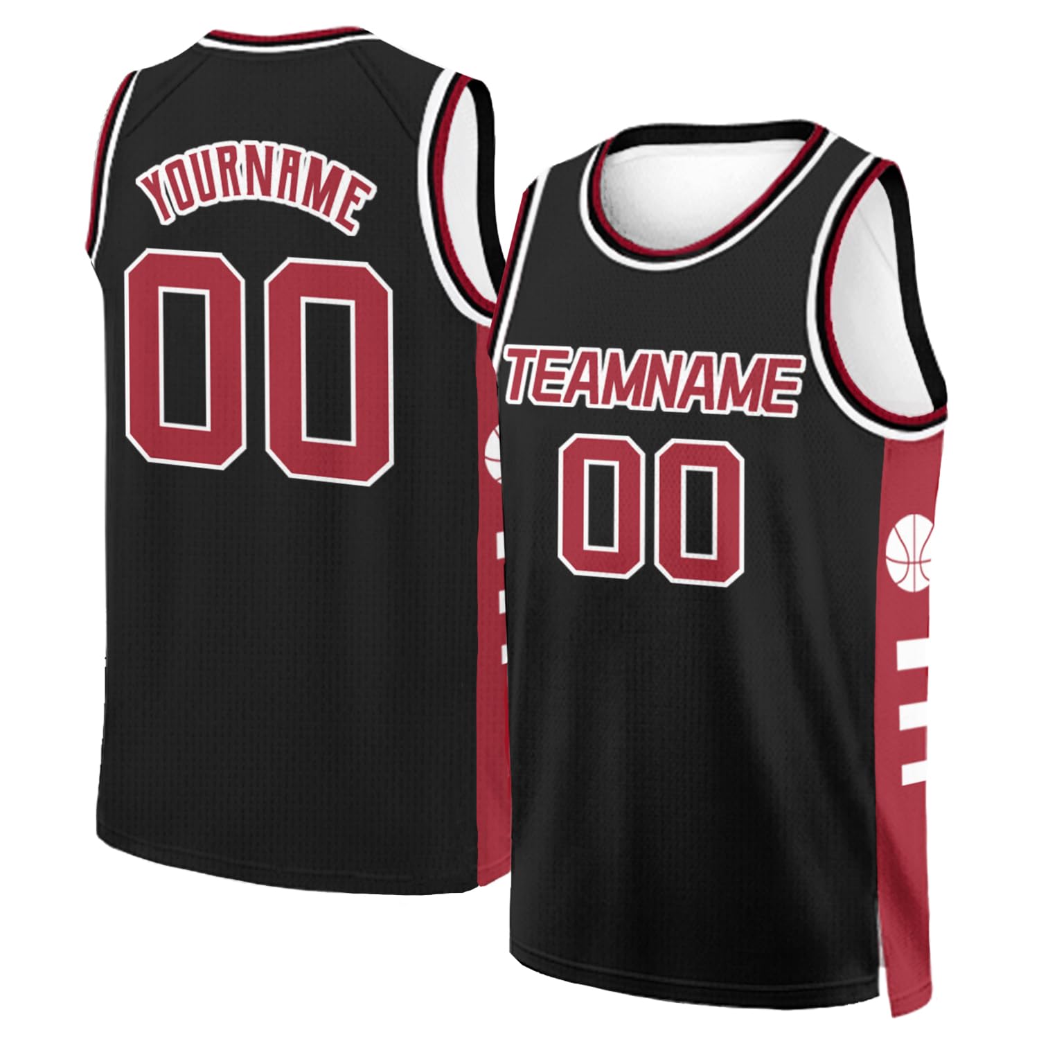 Custom Basketball Jersey for Men Women Personalized Basketball Jerseys Customizable Basketball Jersey