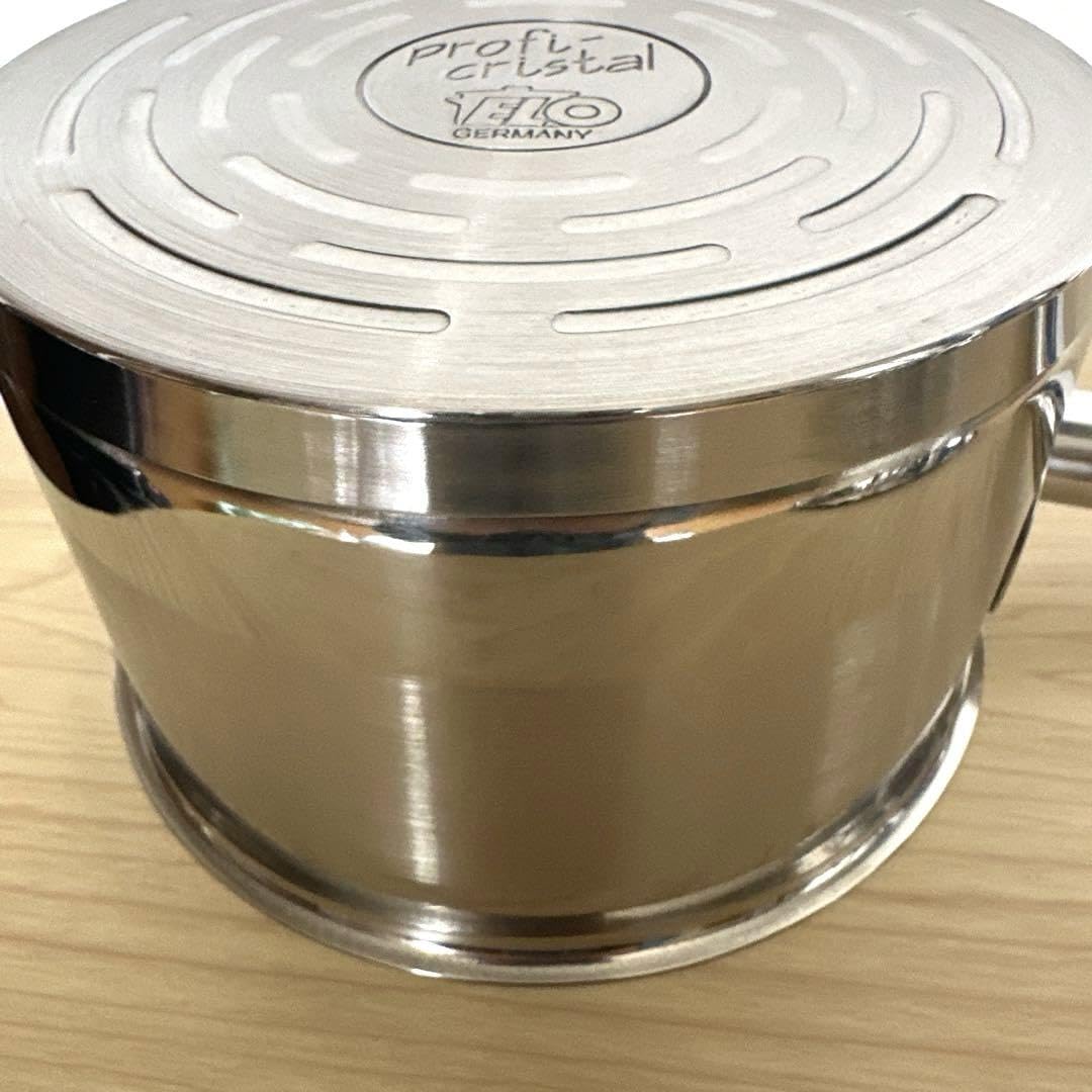 未使用 保管品 ELO イーロー プロフィクリスタル 片手鍋 1.5Lドイツ製 Amazon | IH対応 1810 ELO イーロー プロフィクリスタル 片手鍋
