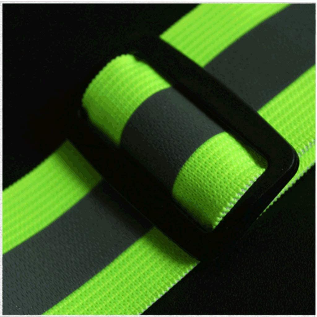 Vêtements Réfléchissants Gilet Réfléchissant De Nuit, for Le Vélo, La Course, Marche Extérieure, Taille Réglable Haute Visibilité(C)