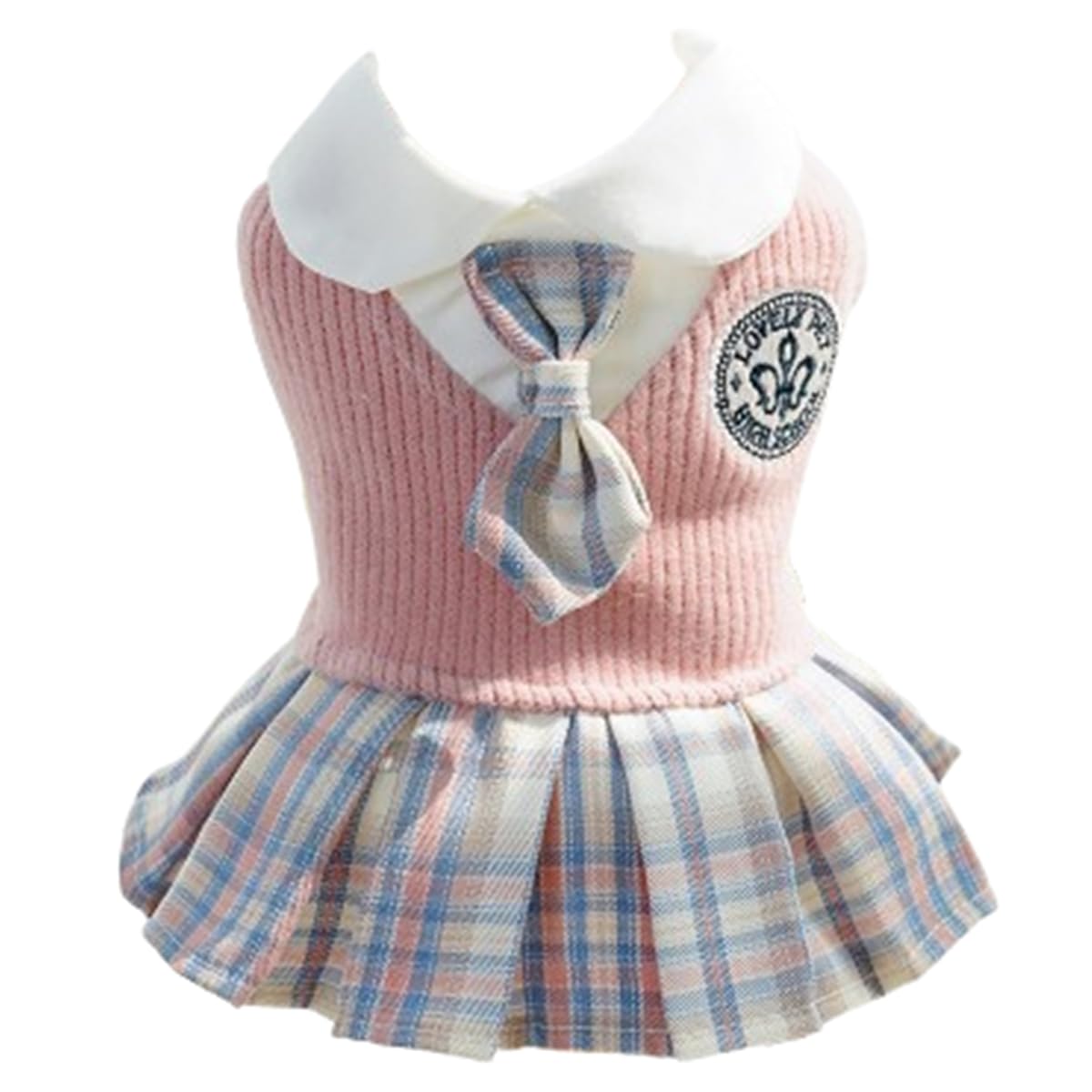 Kirei SuiRosettes Dog Dress Dog Dress Medium Light Pink