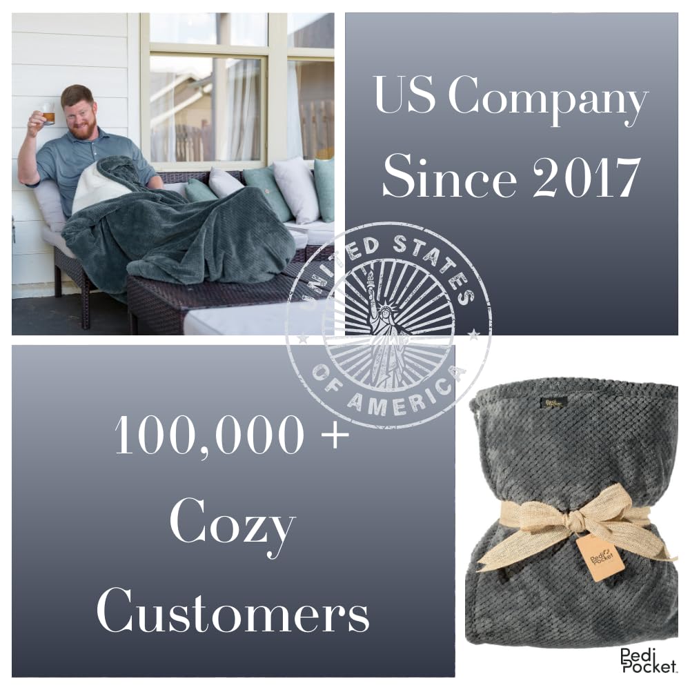 Amazon.com: PediPocket XXL Patented Foot Pocket Blanket – Gorgeous Amazon.com: PediPocket XXL Patented Foot Pocket Blanket – Gorgeous