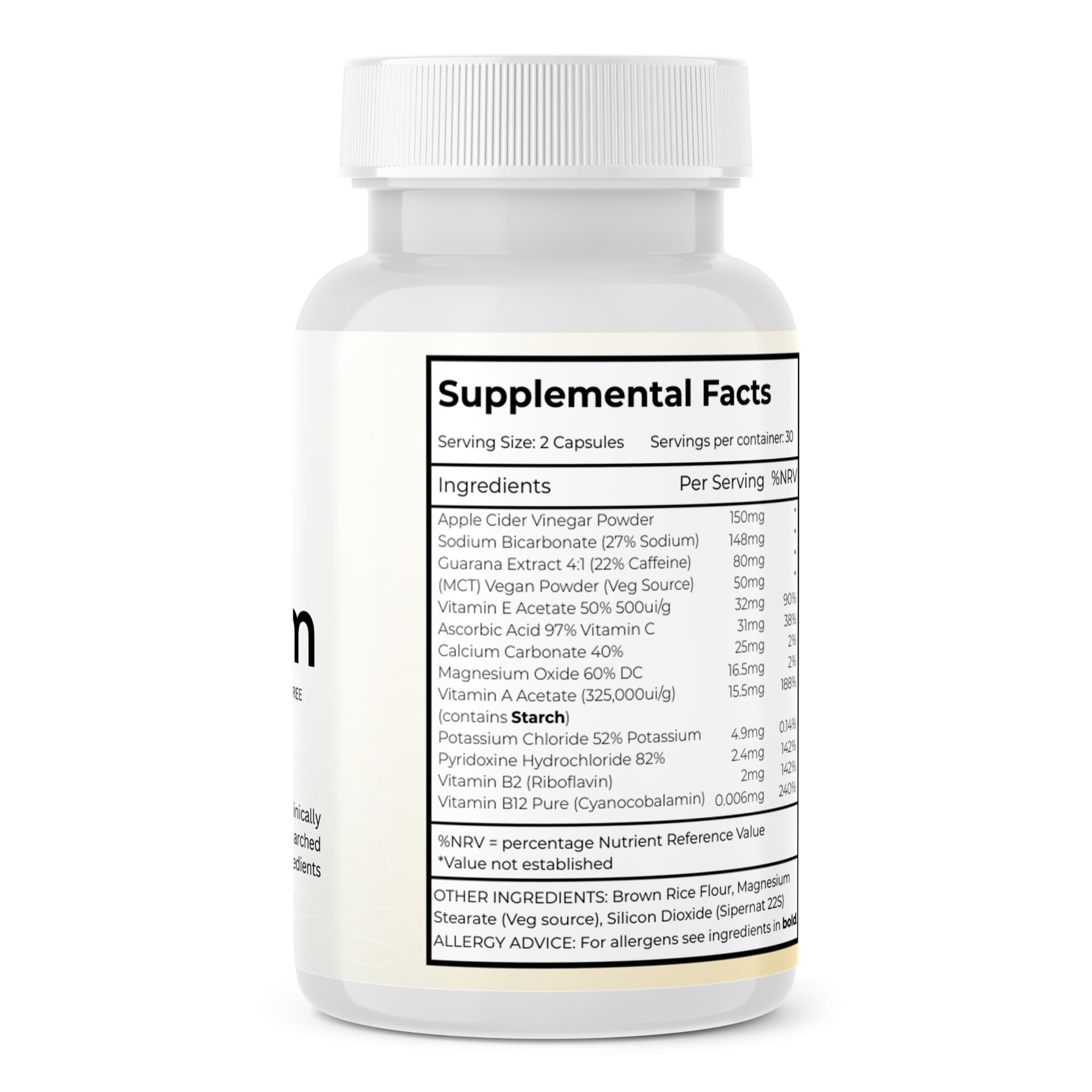 Burn Slim - Advanced WeightLoss Support - Vegan - Weight