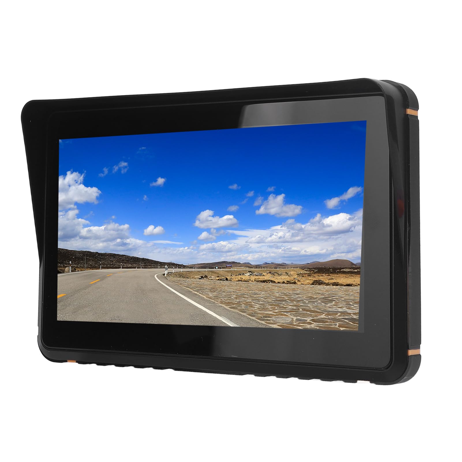 Dispositivo de Navegación GPS para Motocicleta, Pantalla Automática Inalámbrica GPS para Motocicleta a Prueba de Agua con Conexión BT, Sistem de Navegación para Motocicleta con