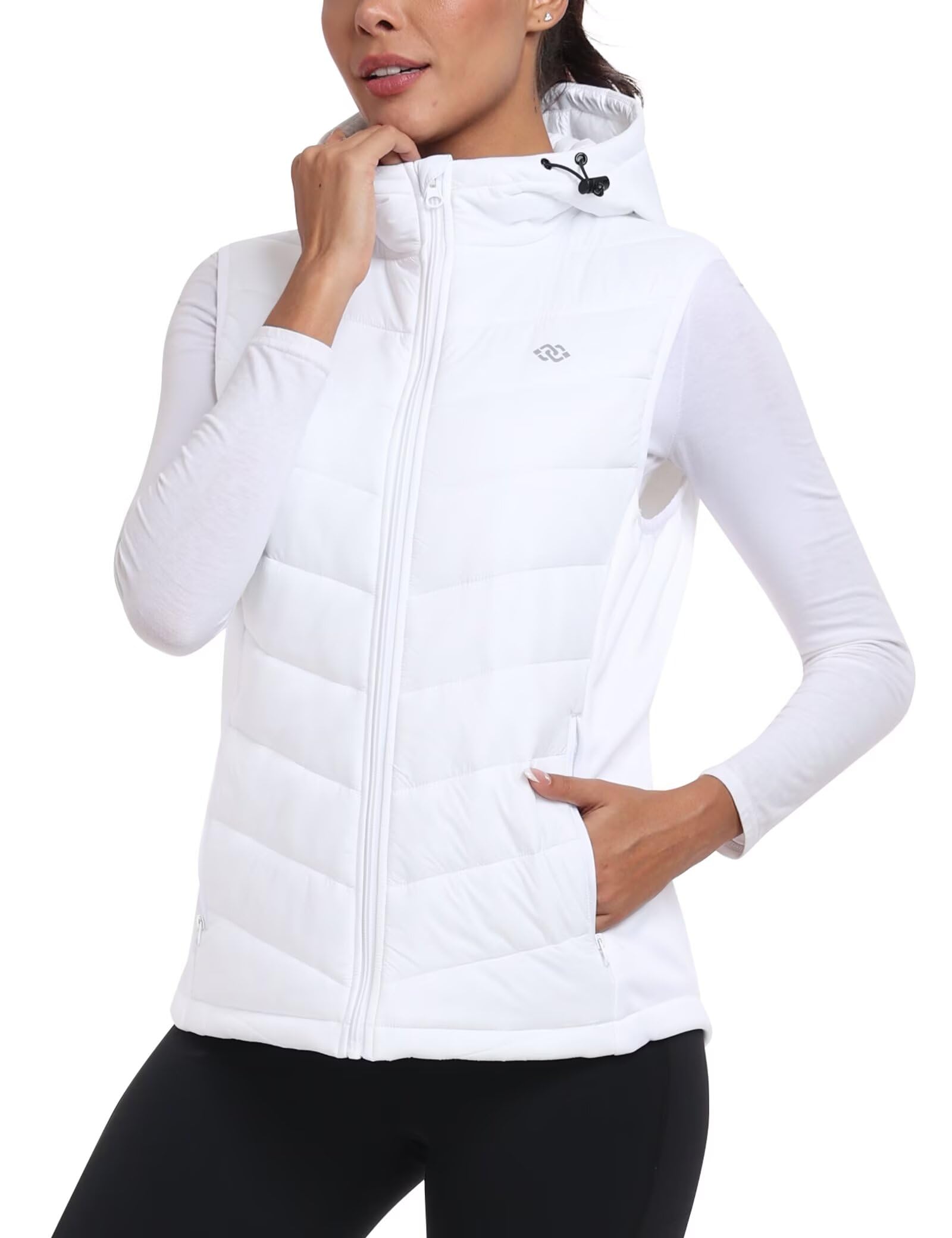 MoFiz Steppweste Damen Leicht Weste Daunenweste damen Ärmellos Weste Übergangsjacke für Outdoor, Wandern, Reisen