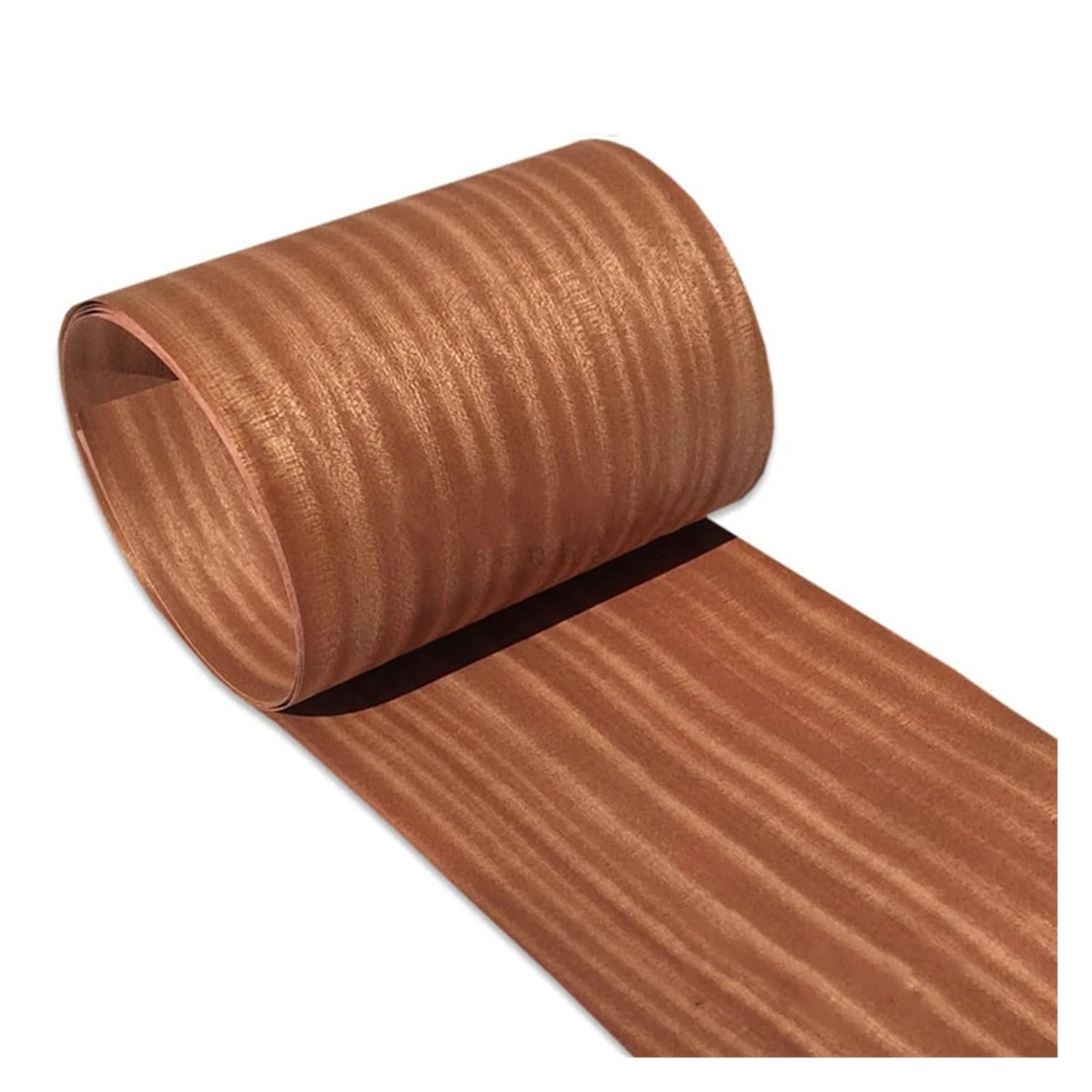 Rzeźba drewno naturalne prawdziwe drewno fornir w plasterkach Sapele 0,2 mm forniry meblowe okleina krawędziowa 26 * 250 cm (szer. x dł.) drewniane patyczki (2 szt. 26 x 250 cm)