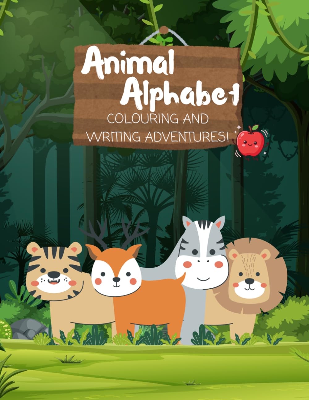 Animal Alphabet colouring and writing