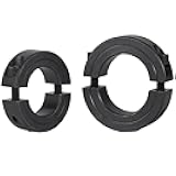 2PCS Black Zinc Clamping Shaft Collar,1-9/16