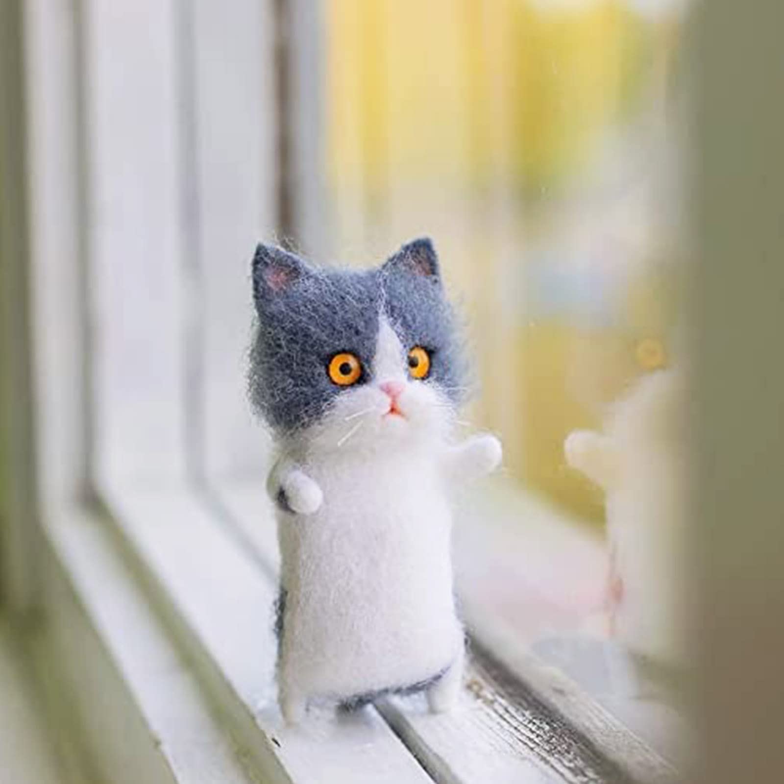 Amazon.co.jp: フェルト猫のおもちゃキット、3Dシミュレーション