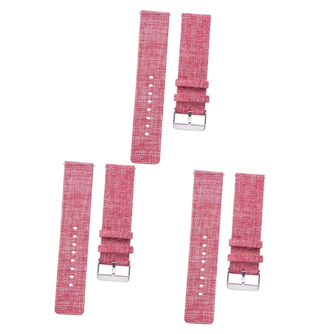 UPKOCH 3piezas Correa De Reloj De Nylon De Banda De Reemplazo Accesorio Compatible Reloj Para Mujer