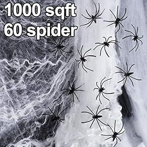 Amazon Com Halloween Decorations Spider Web Giant Spider Web 1000
