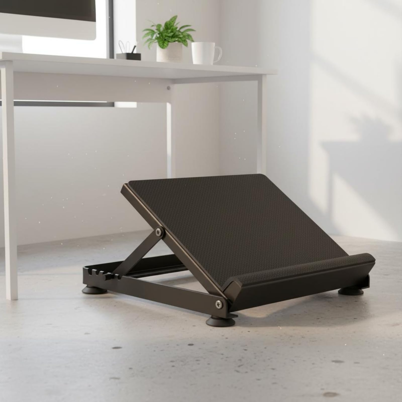 Tabla de Estiramiento Plegable Rehabilitación Pedal de Estiramiento Antideslizante Ángulo Ajustable para Entrenamiento en Casa