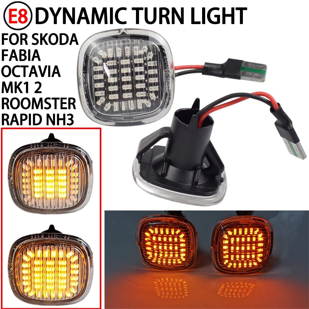 Skoda Octavia Fabia LED Blanc Vrs Xenon Numéro / Licence