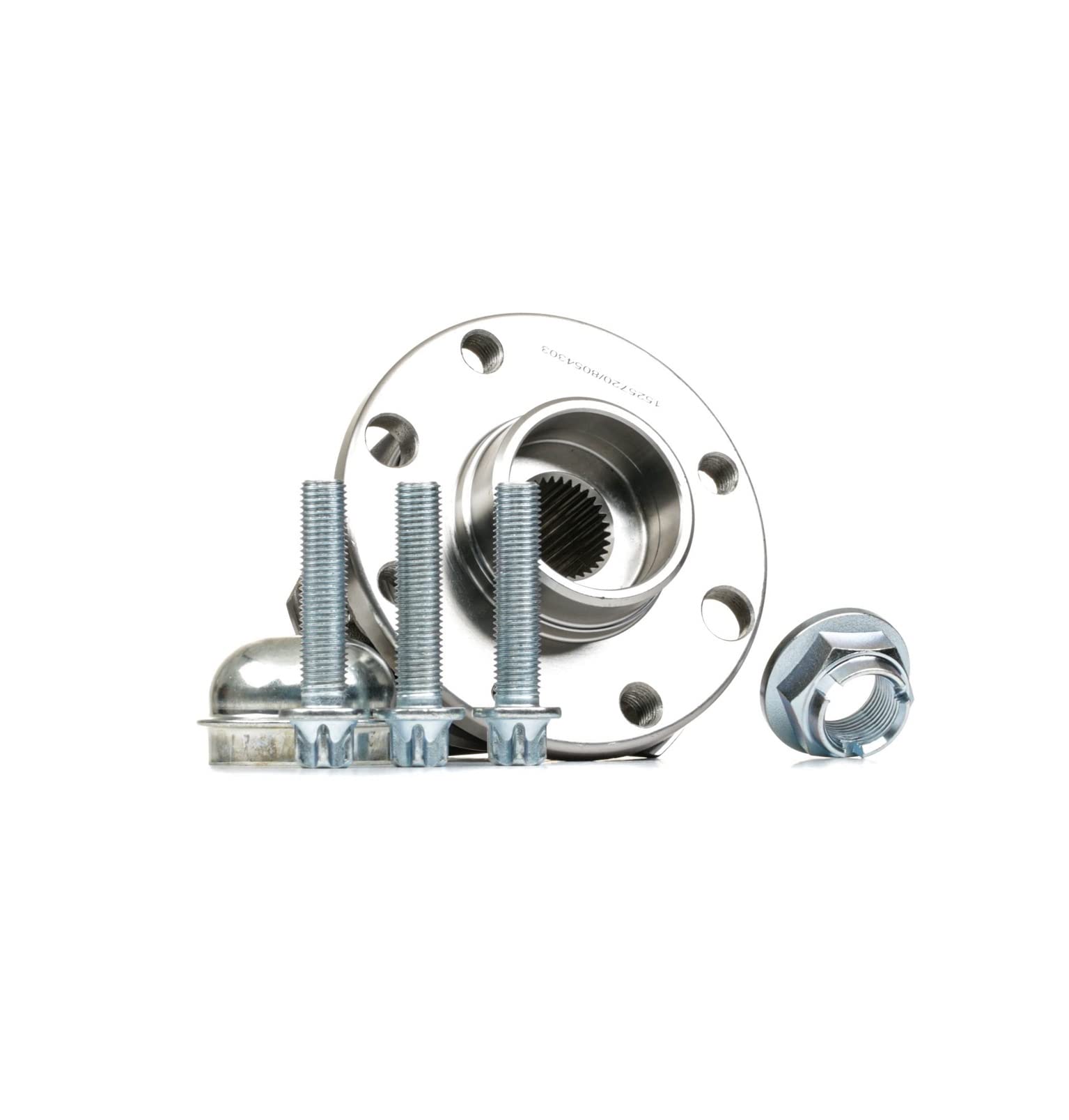RIDEX 654W0546 Juego de cojinete de rueda Delantero, ambos lados Rodamiento integrado en buje de rueda Compatible con OPEL Astra H Caravan A04