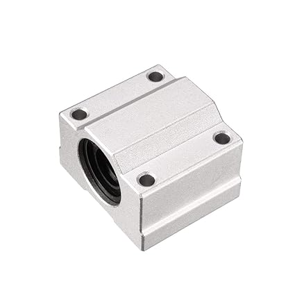 uxcell SCS12UU Linear Ball Bearing Slide Block Units, 12mm Bore Diameter