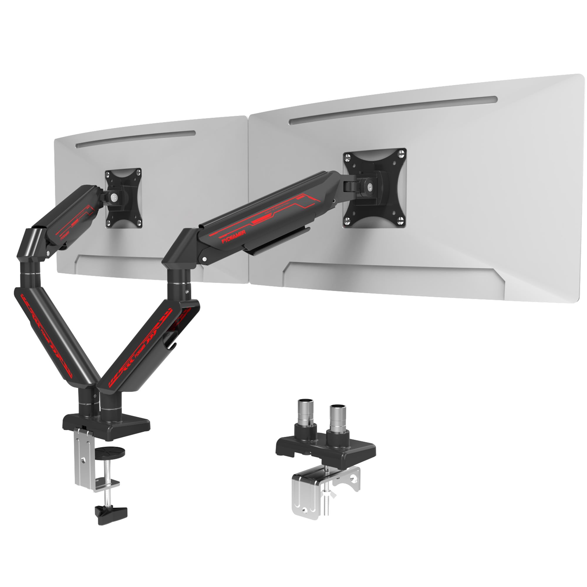 ETHU Dual Monitor Halterung Schreibtischhalterung für 13-32