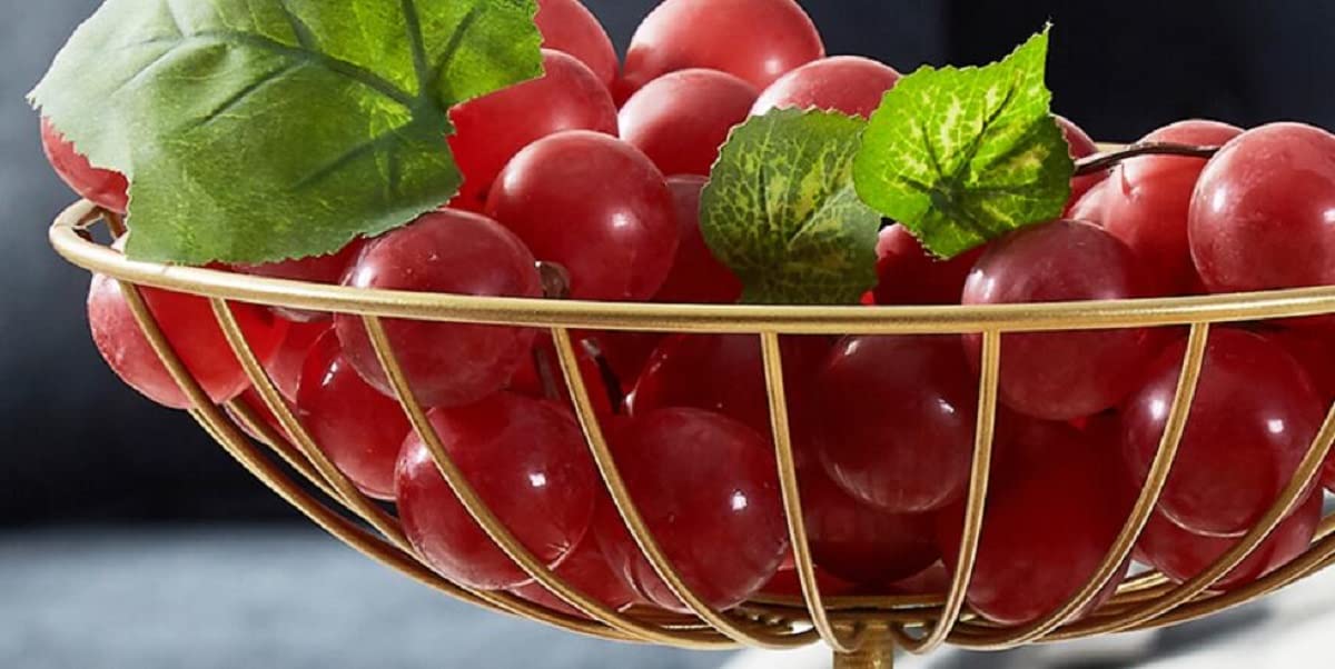Cesto Portafrutta A 4 Livelli In Metallo, Design Staccabile, 4 Ciotole Singole, Colore Bronzo, Decorativo Per Cucina E Snack
