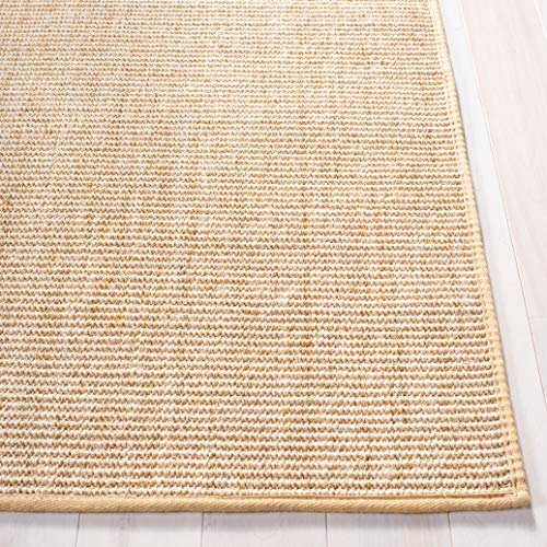 Tapete decorativo rectangular 5 x 7 ft beige y marfil miniatura 4