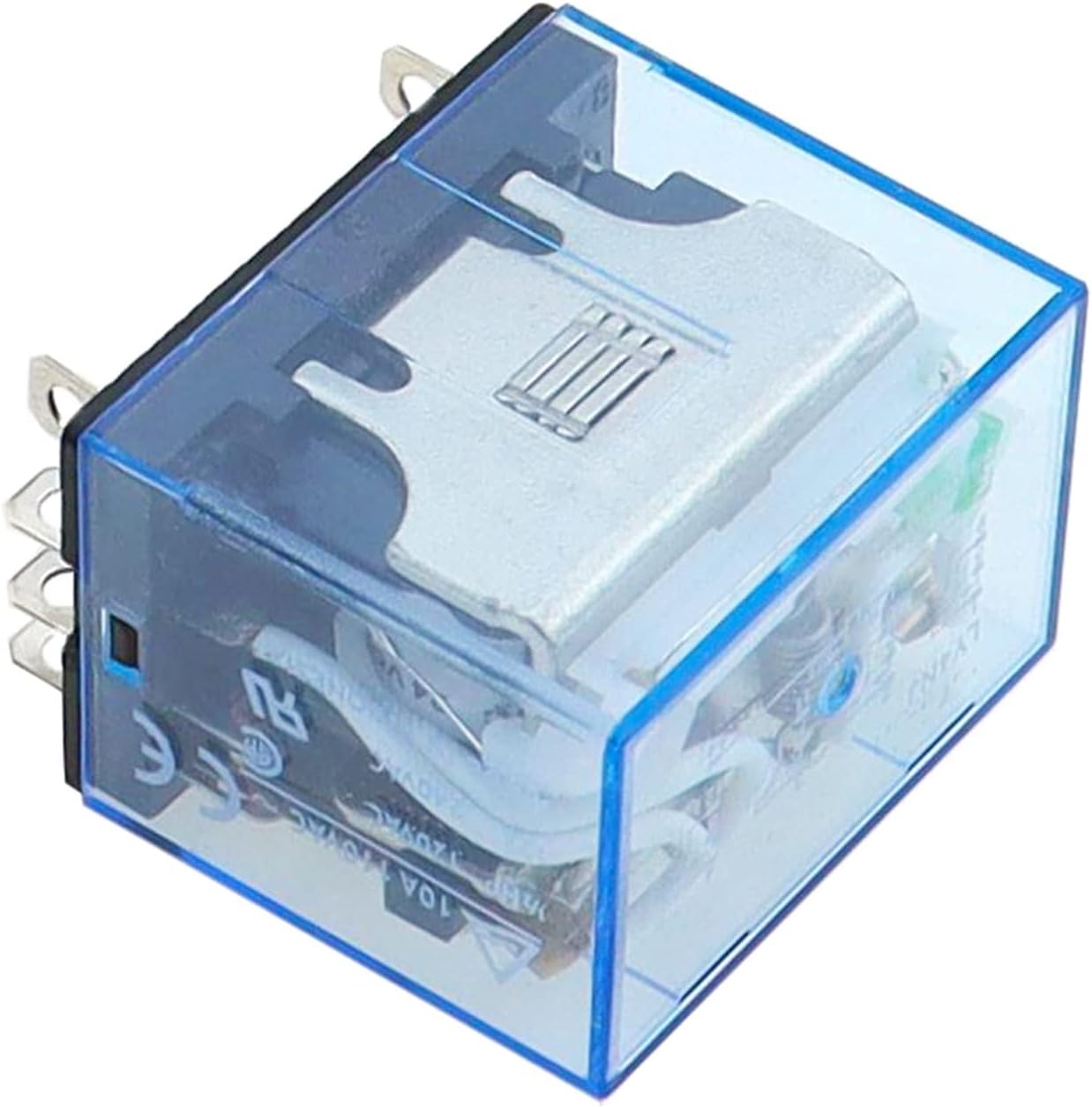 1Pc LY4NJ HH64P Mini Relay P143 14 Pin 10A with LED Intermediate 12VDC 24VDC 220V General Purpose Switching(AC100V)