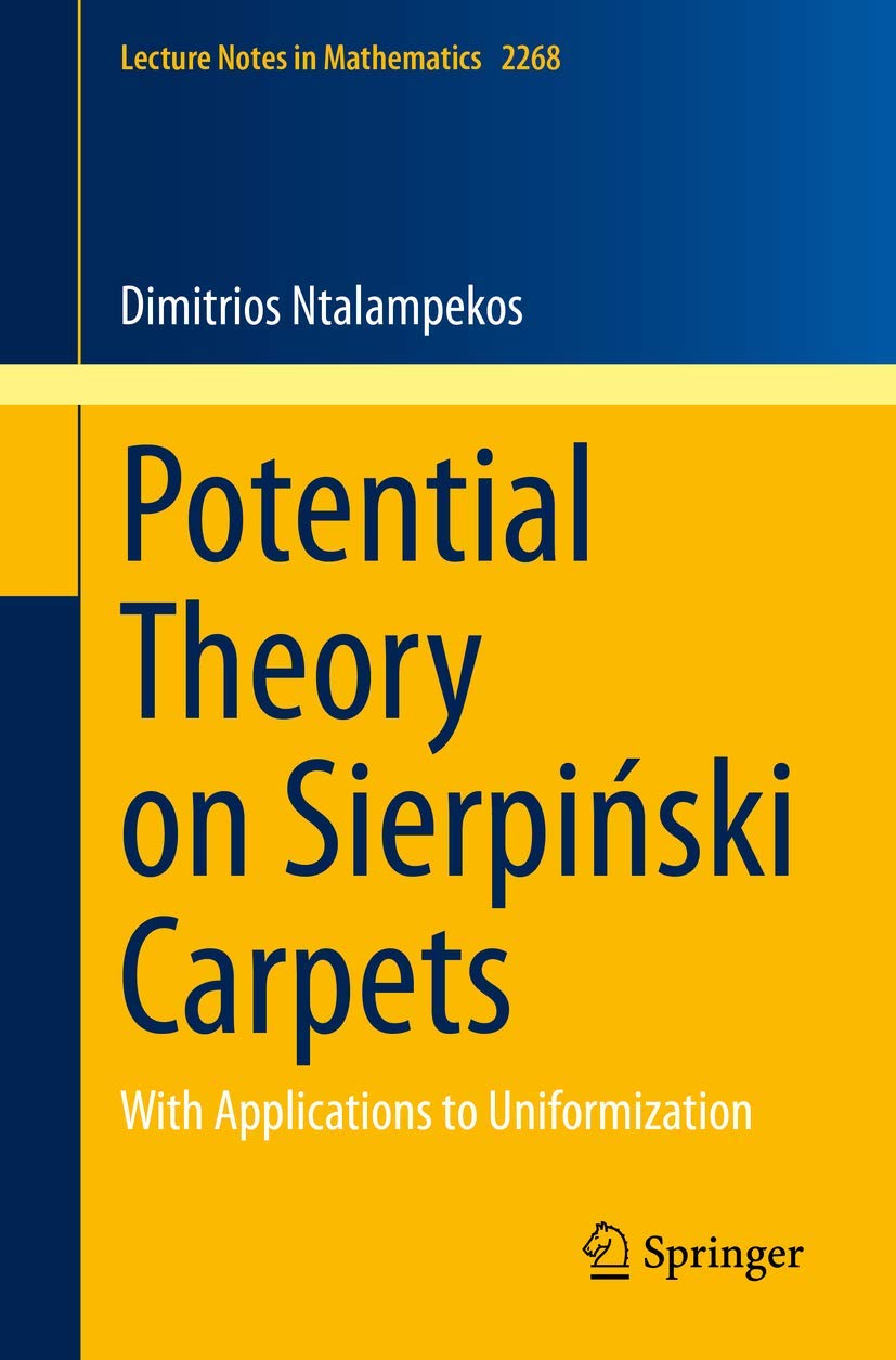 Potential Theory on Sierpiński Carpets: With Applications to Uniformization: 2268 (Lecture Notes in Mathematics, 2268)