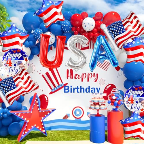Image of Independence Day party balloons (B)