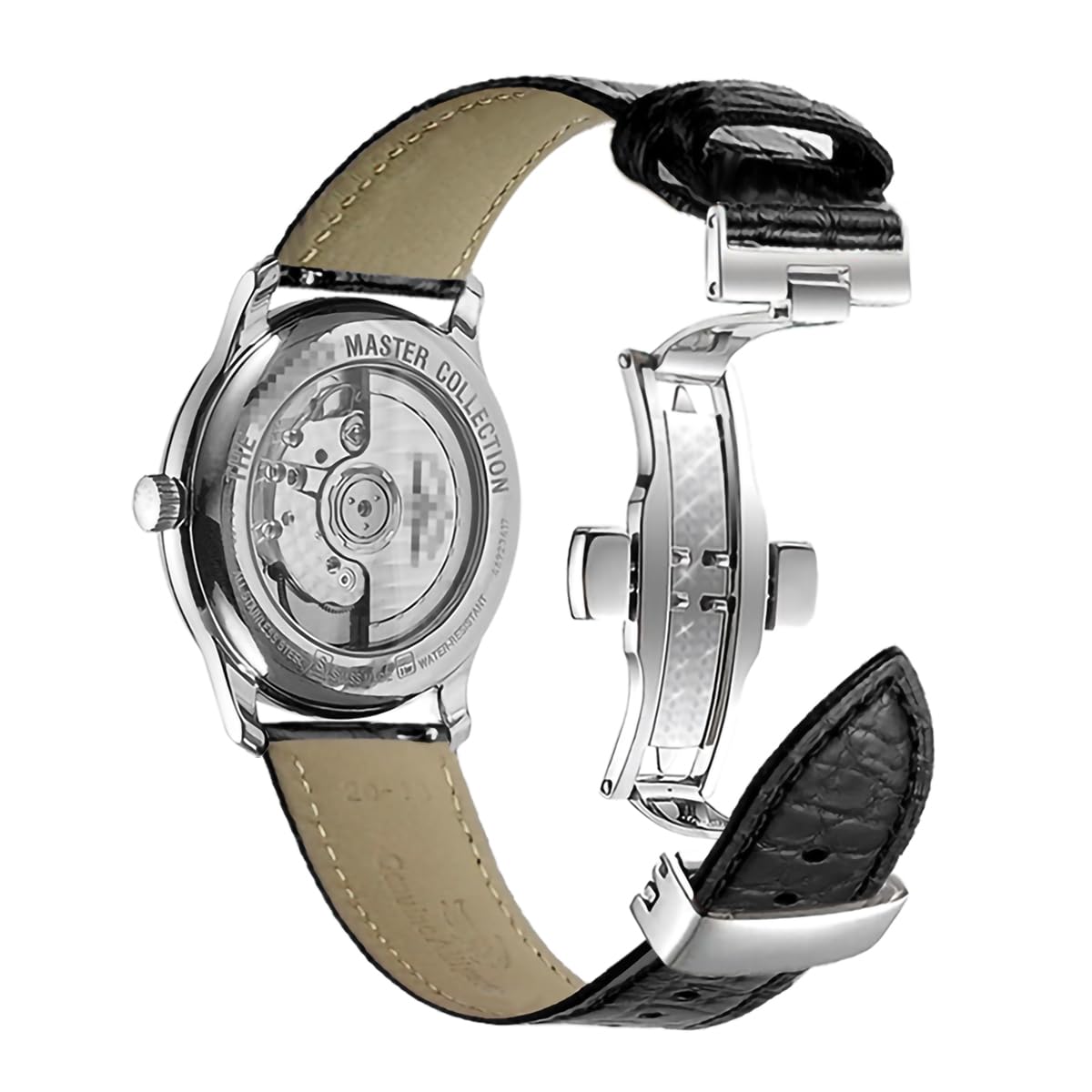 FAGWIG Alligator Leather Watch Band for Women Men Quick Release Bands Vintage Classic Wristbands Replacement Crocodile Strap for