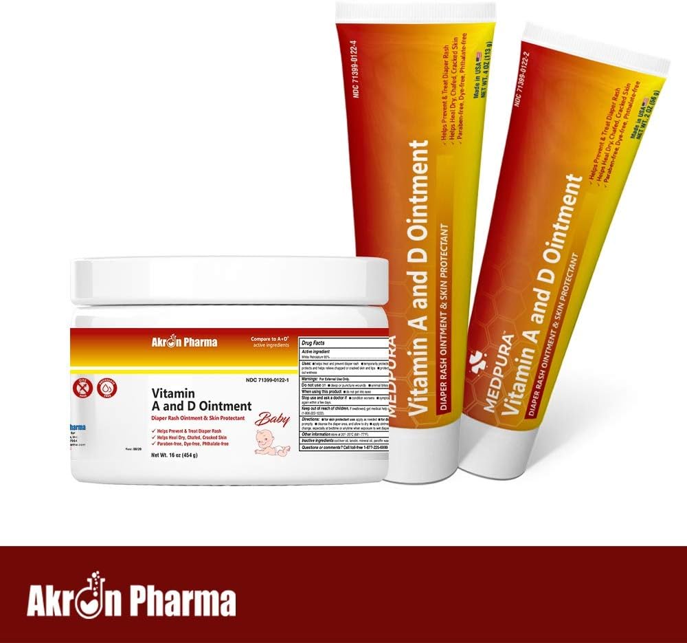 Vitamin A and D Ointment Skin Protectant