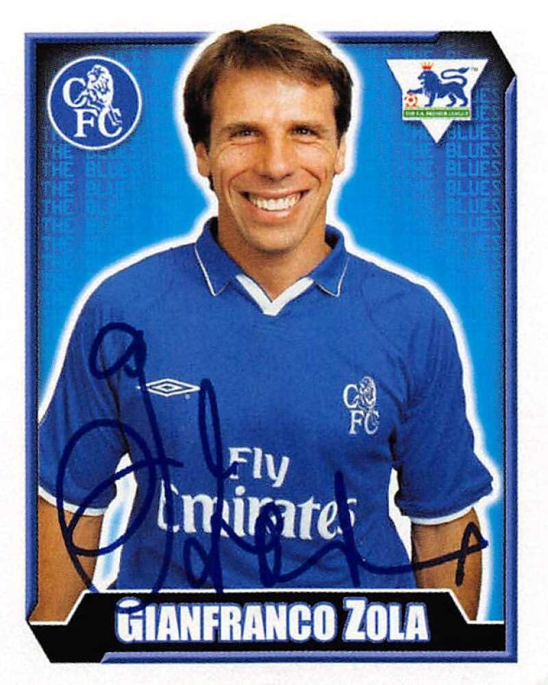 Amazon.com: 2003 Merlin F.A. Premier League #198 Gianfranco Zola
