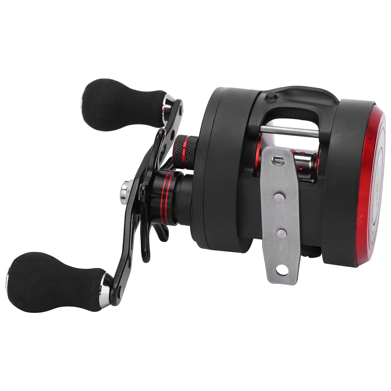 Carrete de Pesca Baitcasting Reel 5.6:1 Relación de Engranaje Accesorio de Agua Dulce y Salada