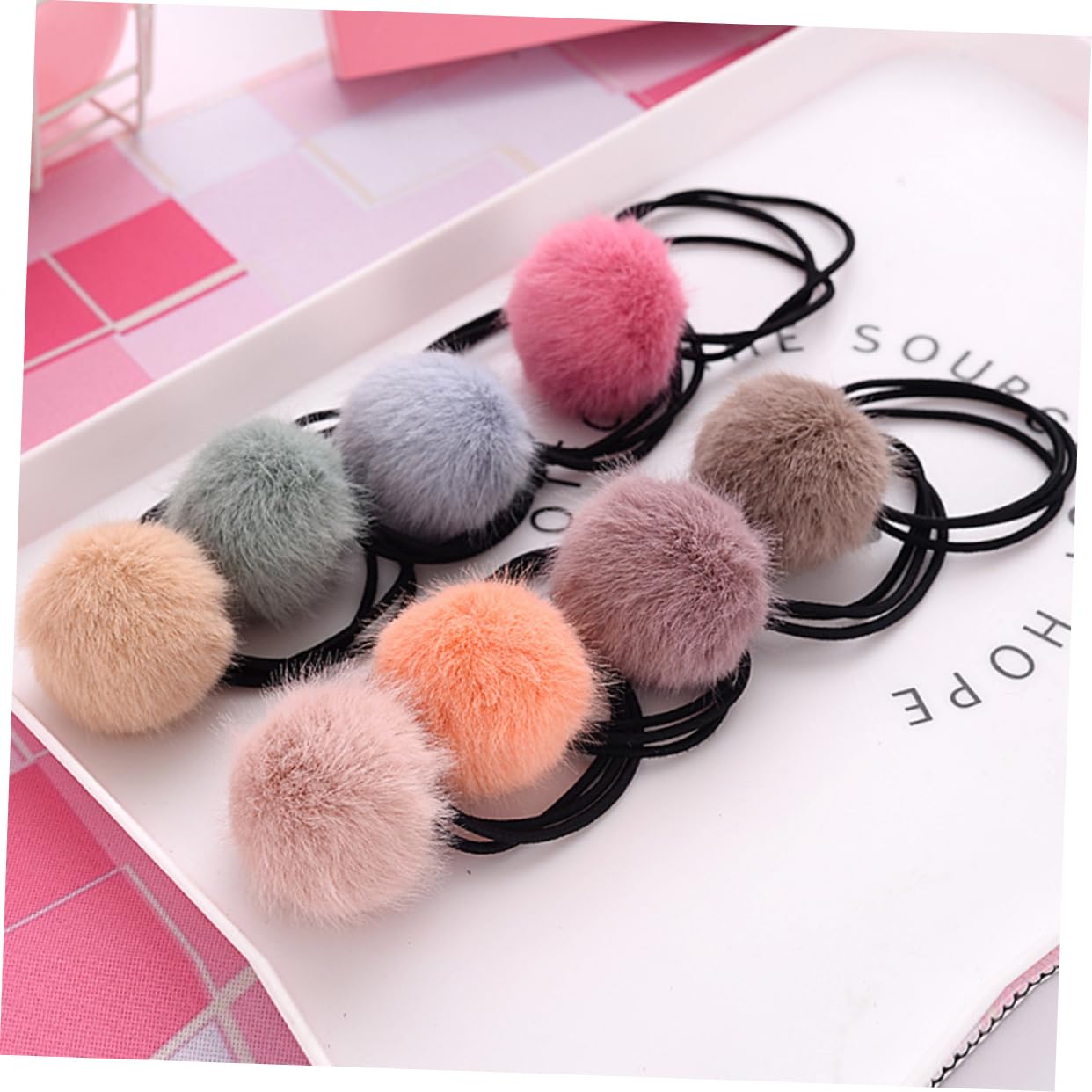 MAGICLULU 5 Sets Haargummis Pferdeschwanzhalter Für Frauen Und Mädchen Elastische Haarbänder Haar-accessoire-set 12 Stück X 5
