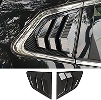 Vista 10 de BOYUER Para Nissan Rogue 2021-2026 Racing Style - Rejillas laterales traseras estilo deportivo, persianas para decoración exterior fresca, fibra