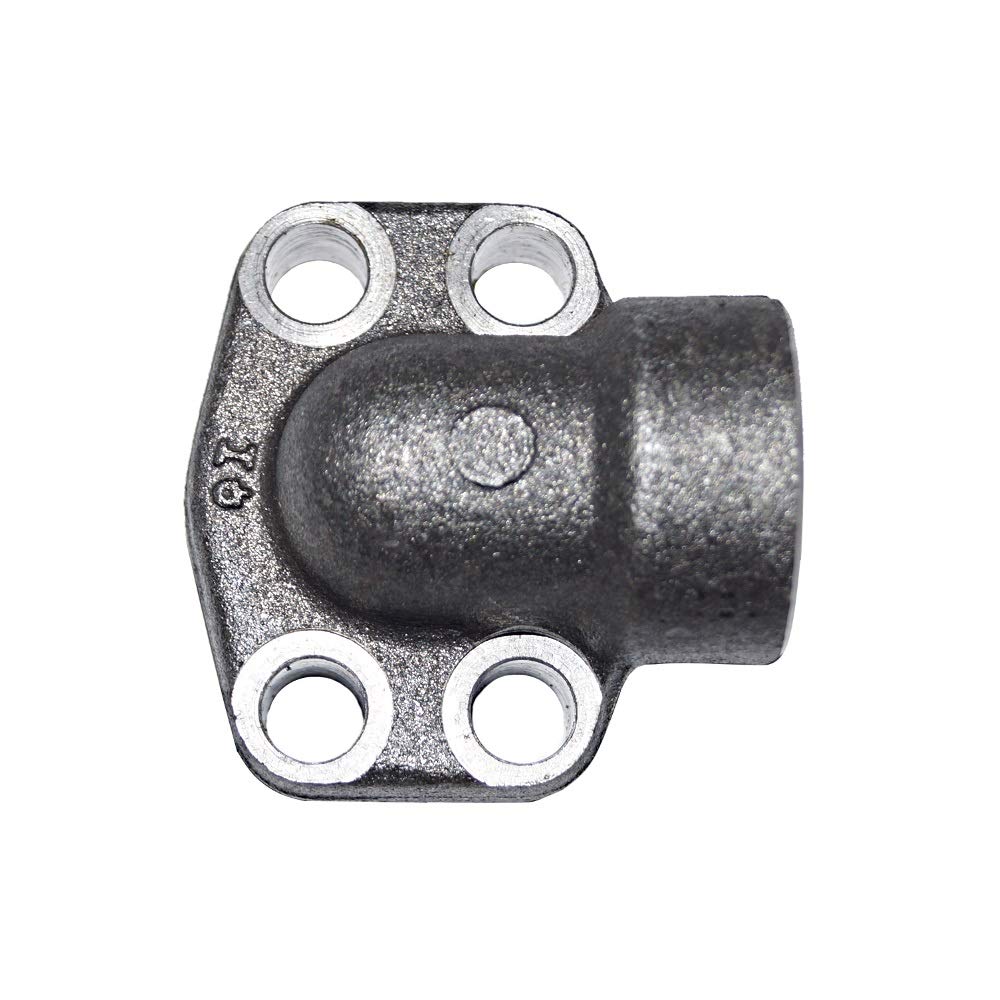 Oleo Tecnica Carbon Steel ST52.3 SAE 90 Degree Elbow Flange, Code 61 3000  PSI, 1” NPT O-Ring Side, with NBR O-Ring, SAE J518 Standard : Amazon.ca: ...