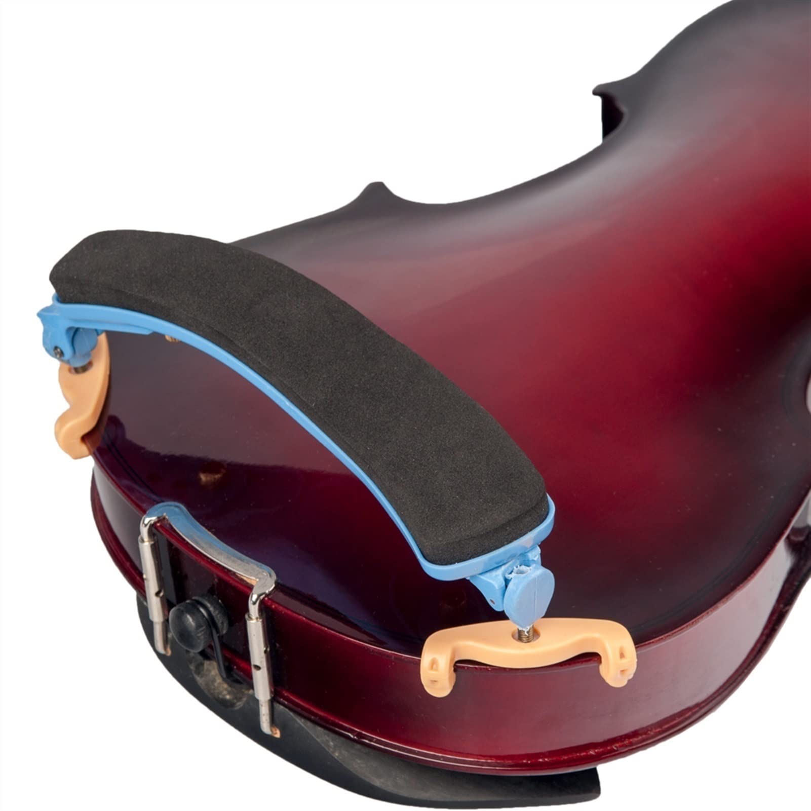 FLFL Hombreras violín Descanso del Hombro del Violín Ajustable 3/4 4/4 Violín/Fiddle Restaurante De Hombro Plástico Y Espuma Resto Hombro con Almohadilla Suave Partes violín