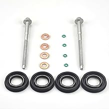 Transit Diesel Injector Seal Kit Fuel Petrol Injector Seals Washer Rubber Seals & Clamp Bolts Included for Ford Transit MK7 2.2 2.4 3.2 TDCi, 6C1Q-6K780-AB